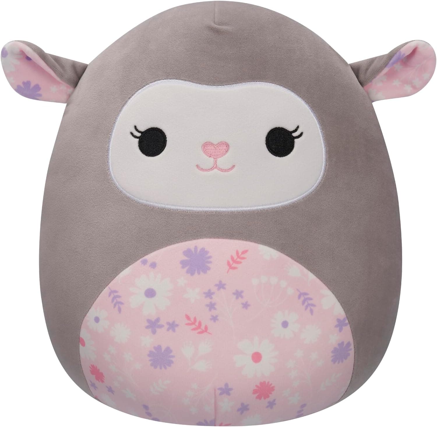 Snuggle Up with Elea Grey Lamb - Squishmallows Official Plush