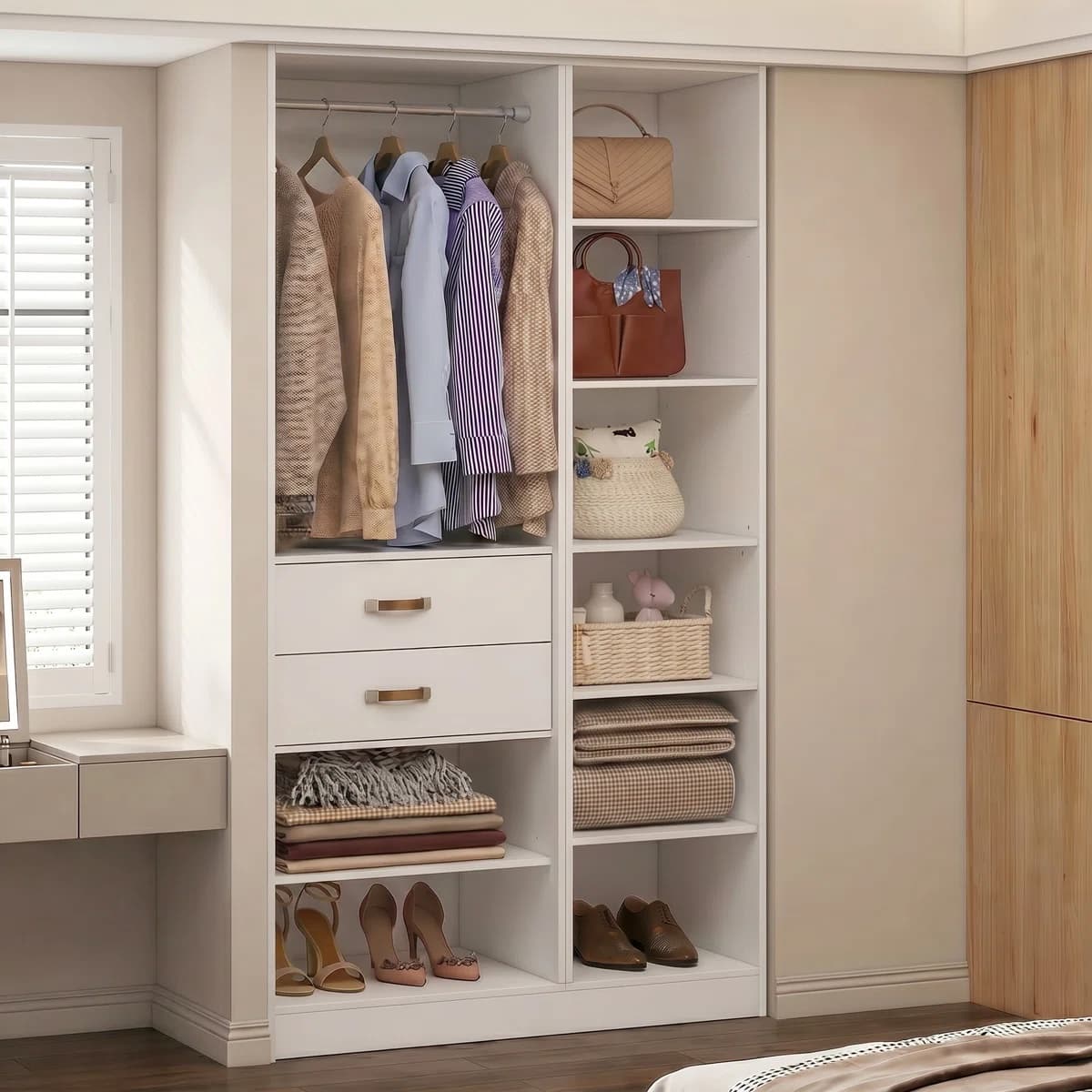 Freestanding Closet System - 53% Off at Wayfair