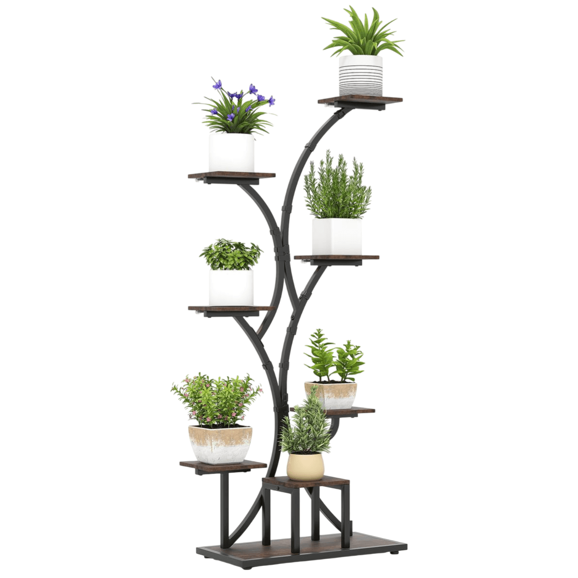 Corner Plant Shelf with Grow Lights for $54