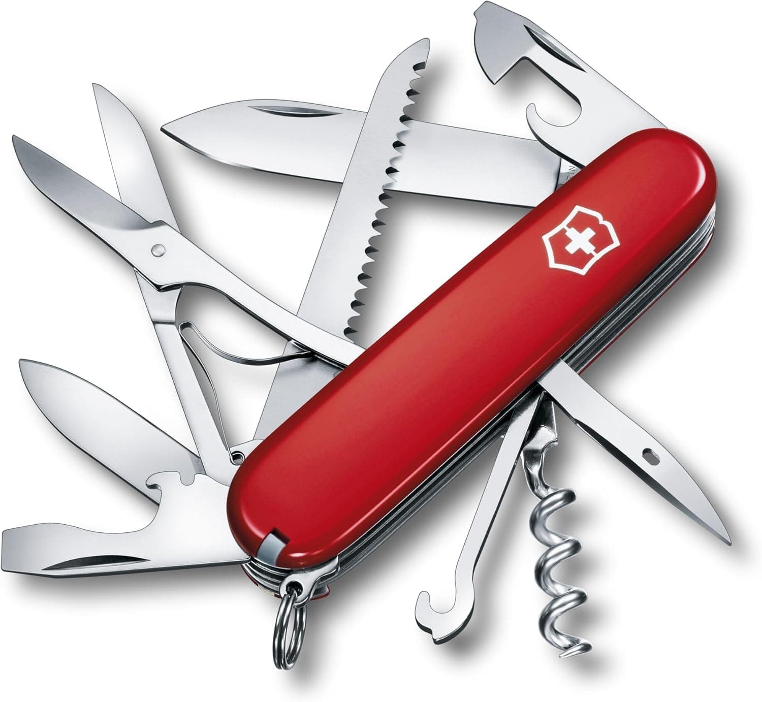 Victorinox Huntsman Swiss Army Knife: 15 Functions, Swiss-Made