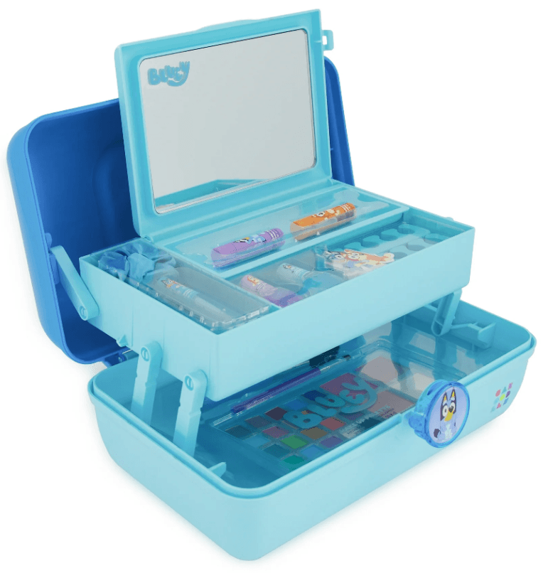 Bluey-Themed Makeup Organizer Set - 12 Pieces