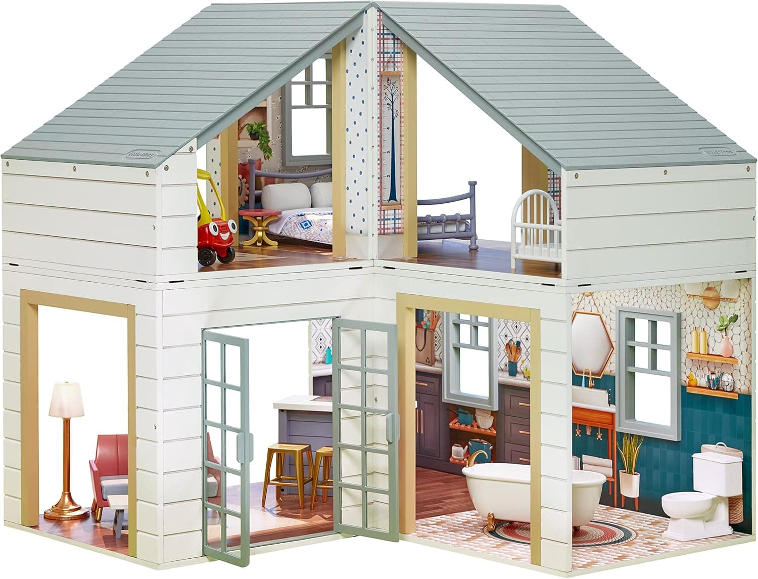 Customize Your Dream Dollhouse with Little Tikes® Real Wood Stack 'n Style™