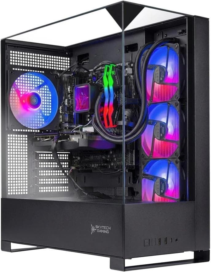 Unleash Gaming Power with Skytech's AMD 7 / RTX 5060 PC
