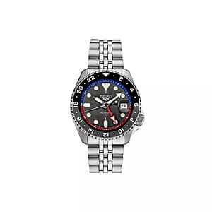 Seiko 5 Sports Men's 43mm Charcoal Dial Stainless Steel Automatic Watch $297 + Free S&H