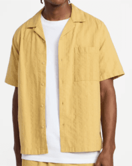 Stylish No Boundaries Poolside Shirt with Short Sleeves