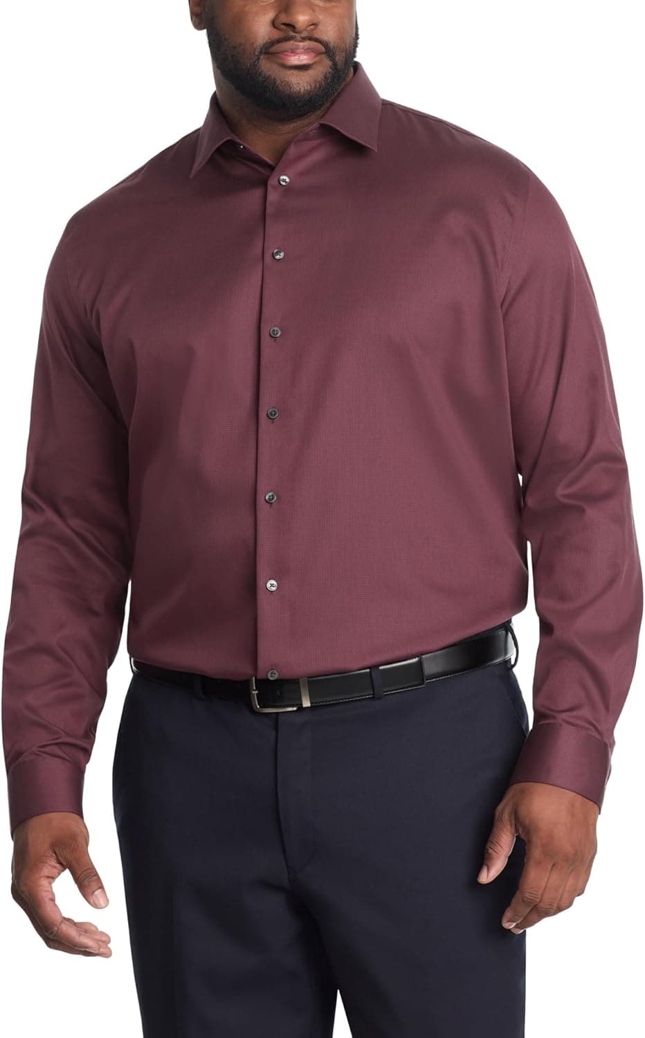 Calvin Klein Dress Shirt - Big & Tall Bordeaux