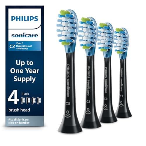 Philips Sonicare Plaque Control Toothbrush Heads (4-Pack)