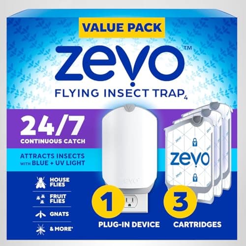 Save 20% on Zevo Insect Trap + 3 Refills at Amazon
