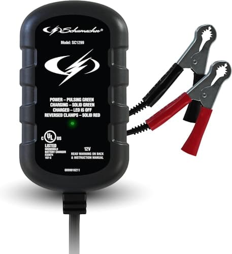 Schumacher 0.8A Car Battery Charger and Maintainer