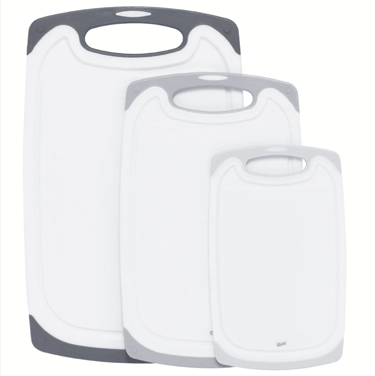 3-Piece Glad Cutting Board Set - Durable, Dishwasher-Safe Boards