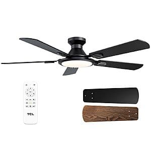 52-Inch TCL Ceiling Fan with Dimmable Light - $70.20 with Free Shipping