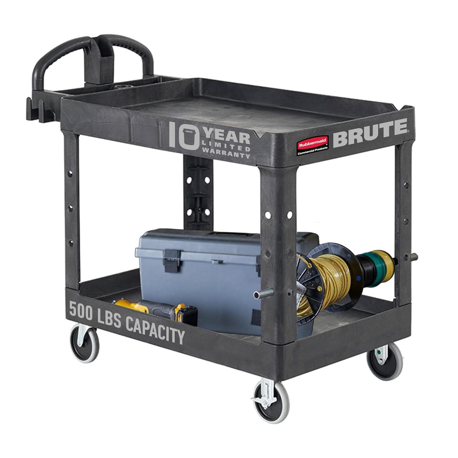 Rubbermaid 500lb Capacity Utility Cart with Wheels