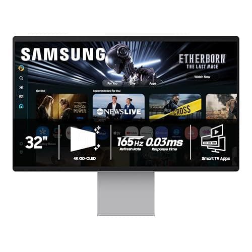 Samsung 32-inch 4K OLED 165Hz Smart Monitor