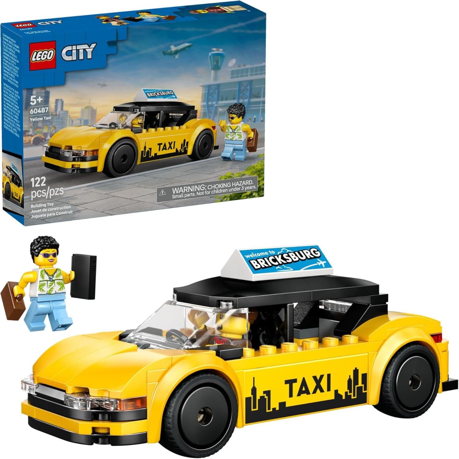 LEGO City Taxi Car - Playful Building Fun with 33% Savings