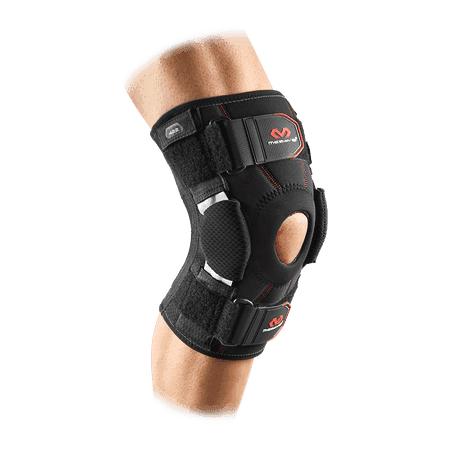 McDavid MD422 Knee Brace w/Dual Disk Hinges, Adult XL, BLACK
