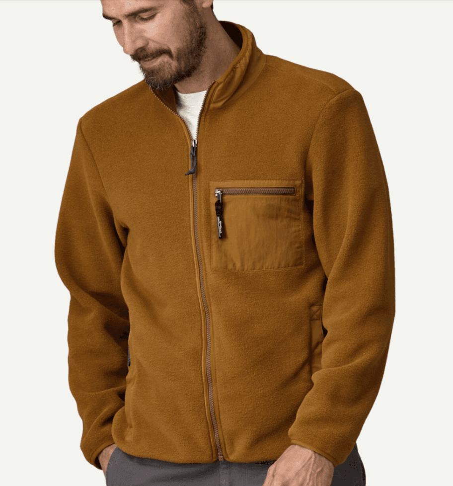 Cozy Patagonia Men's Synchilla Fleece Jacket