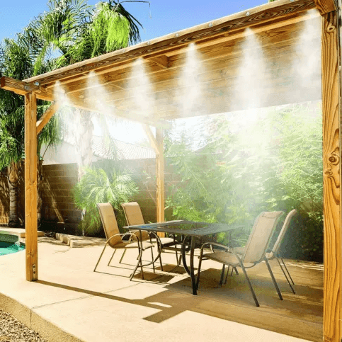 Stay Cool with the MistyMate 30' Misting System for $20
