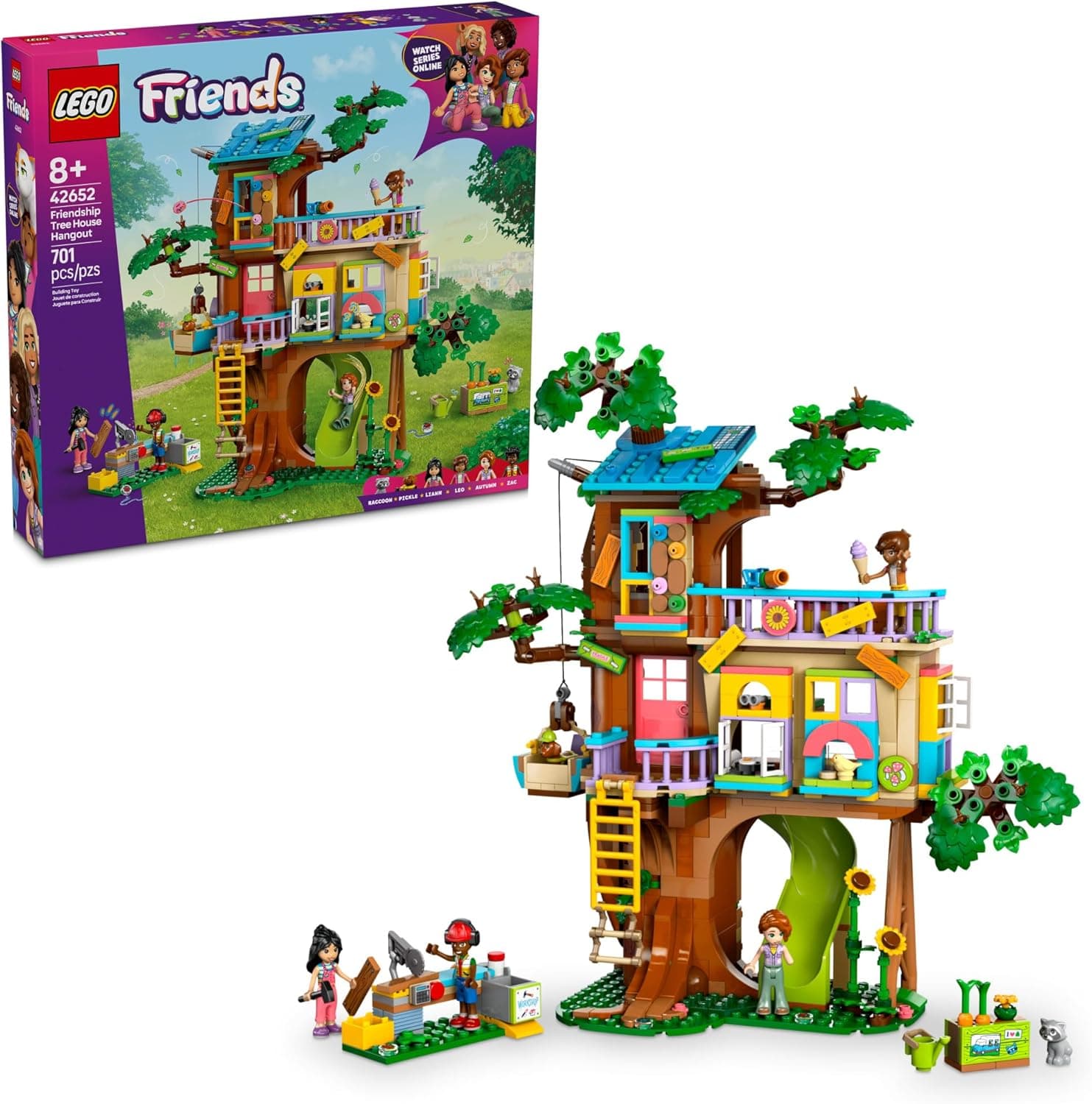 Bring Friendship to Life with LEGO Friends Tree House Hangout