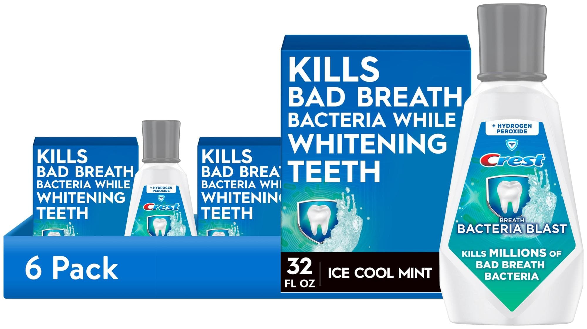 Freshen Your Breath with Crest Mouthwash - 60% Off 6-Pack