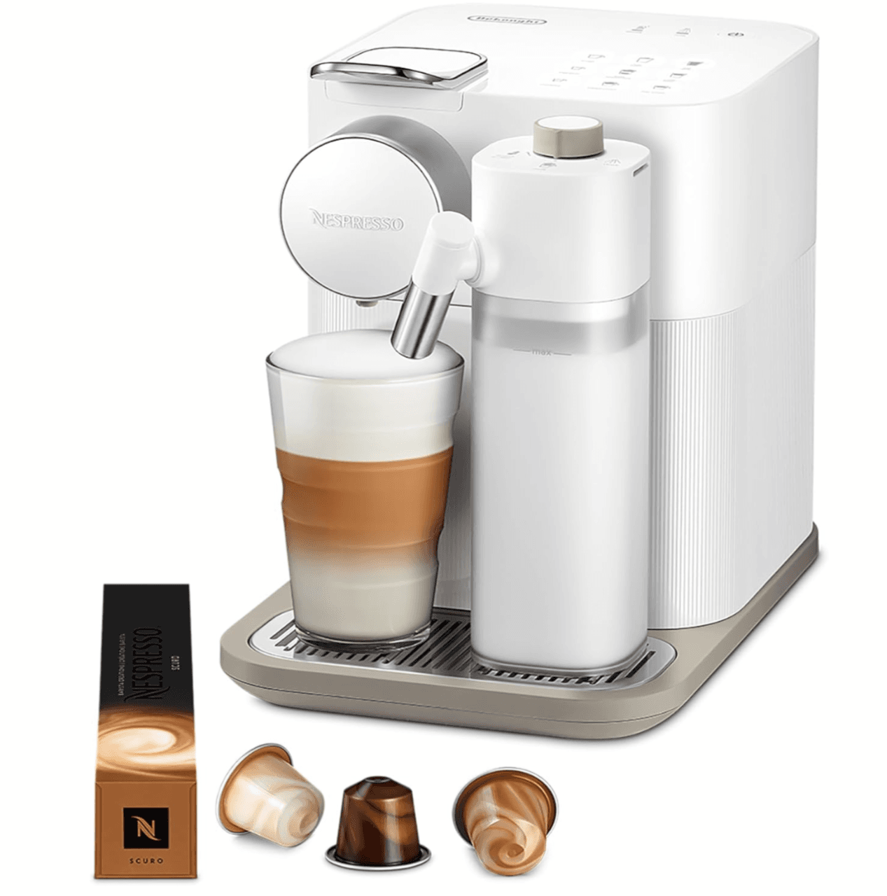 Brew Cafe-Quality Espresso at Home with De'Longhi Nespresso Machine