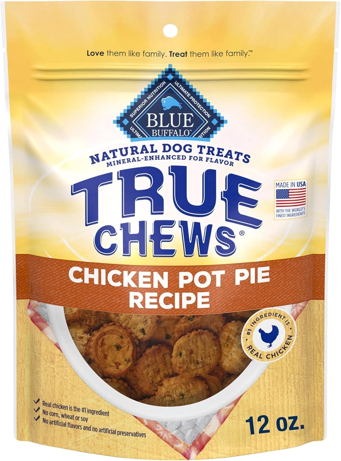 Savory Chicken Pot Pie Dog Treats from Blue Buffalo