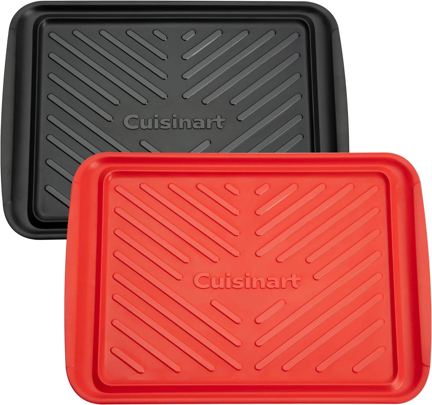 Cuisinart Grilling Prep & Serve Trays - Dishwasher Safe Nesting