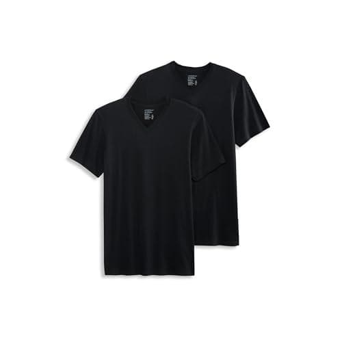 Save 59% on Jockey Men's 100% Cotton V-Neck Undershirts