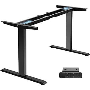 TOPSKY Dual Motor Electric Height-Adjustable Standing Desk Frame $111.45 + Free Shipping