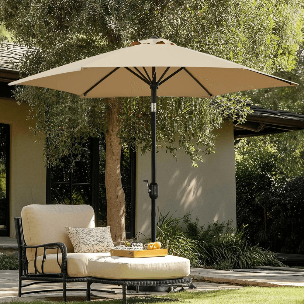 Patio Umbrella with Push-Button Tilt - 39% Off at Wayfair