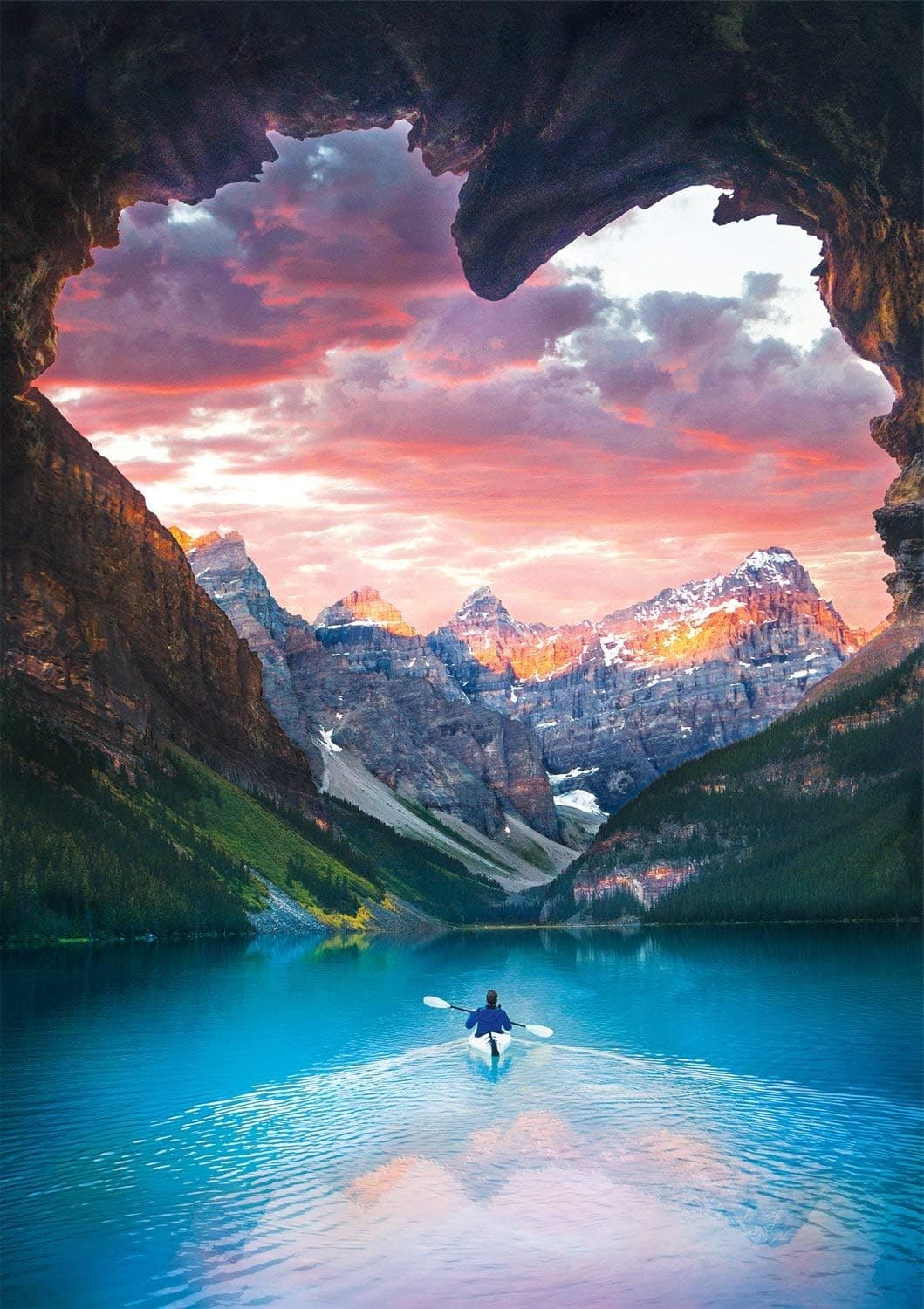 Romantic 500-Piece Scenic Puzzle by Buffalo Games