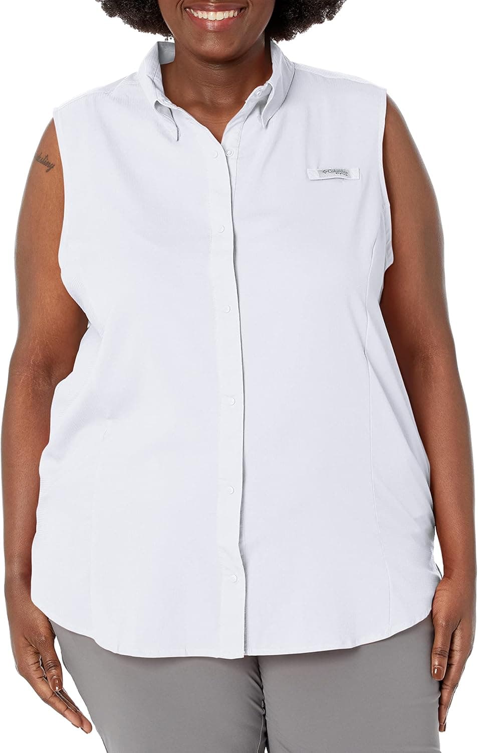 Columbia Women's PFG Tamiami Sleeveless Shirt - 57% Off