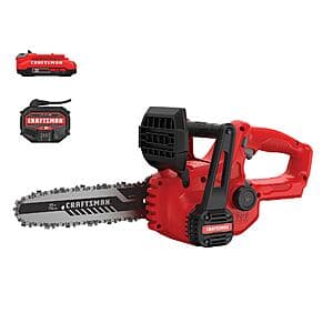 Powerful Craftsman 20V Chainsaw with Battery and Charger - $89 + Free Shipping