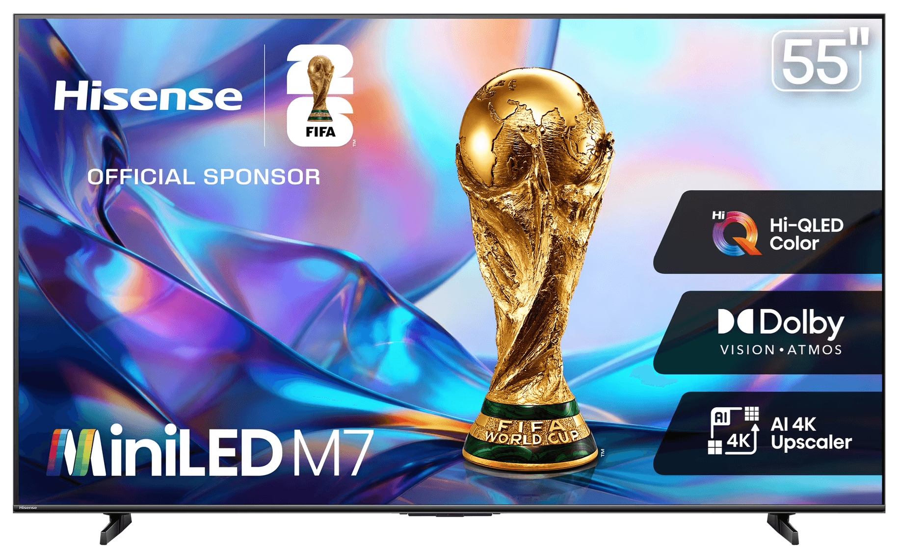 Save 30% on Hisense 55" Mini-LED 4K Smart TV