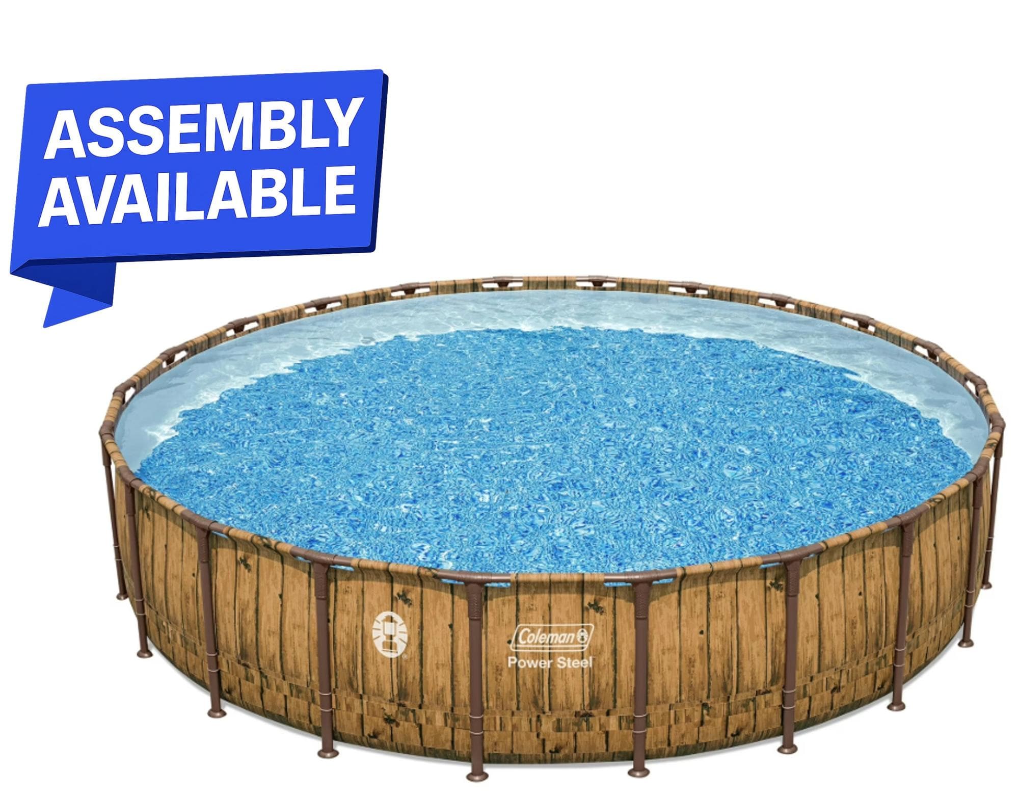 Save 25% on the Coleman Power Steel Above Ground Pool Set