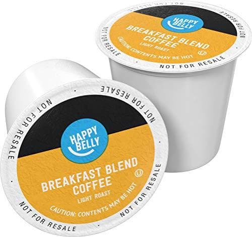 Save 38% on 100-Count Amazon Brand Happy Belly K-Cups