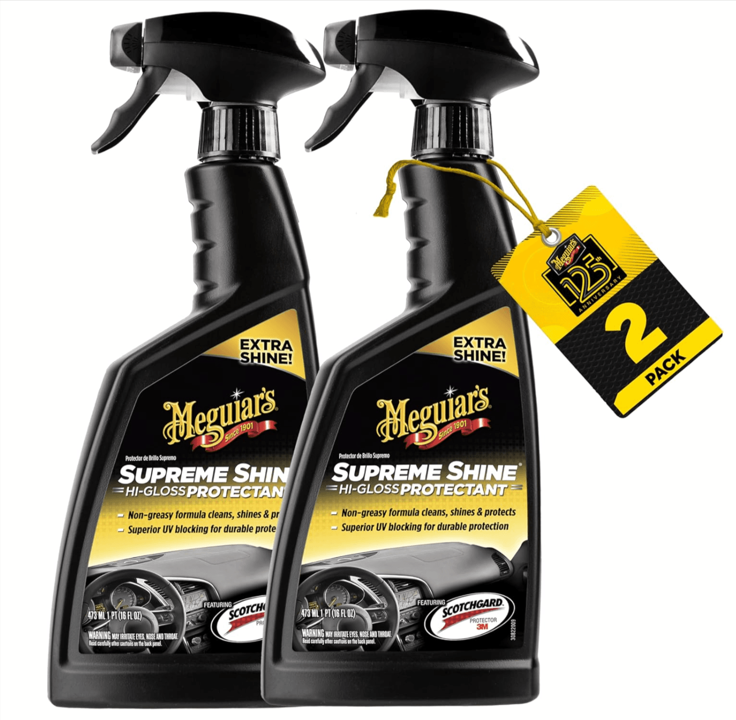 Save 40% on Meguiar's Supreme Shine Protectant - 2-Pack