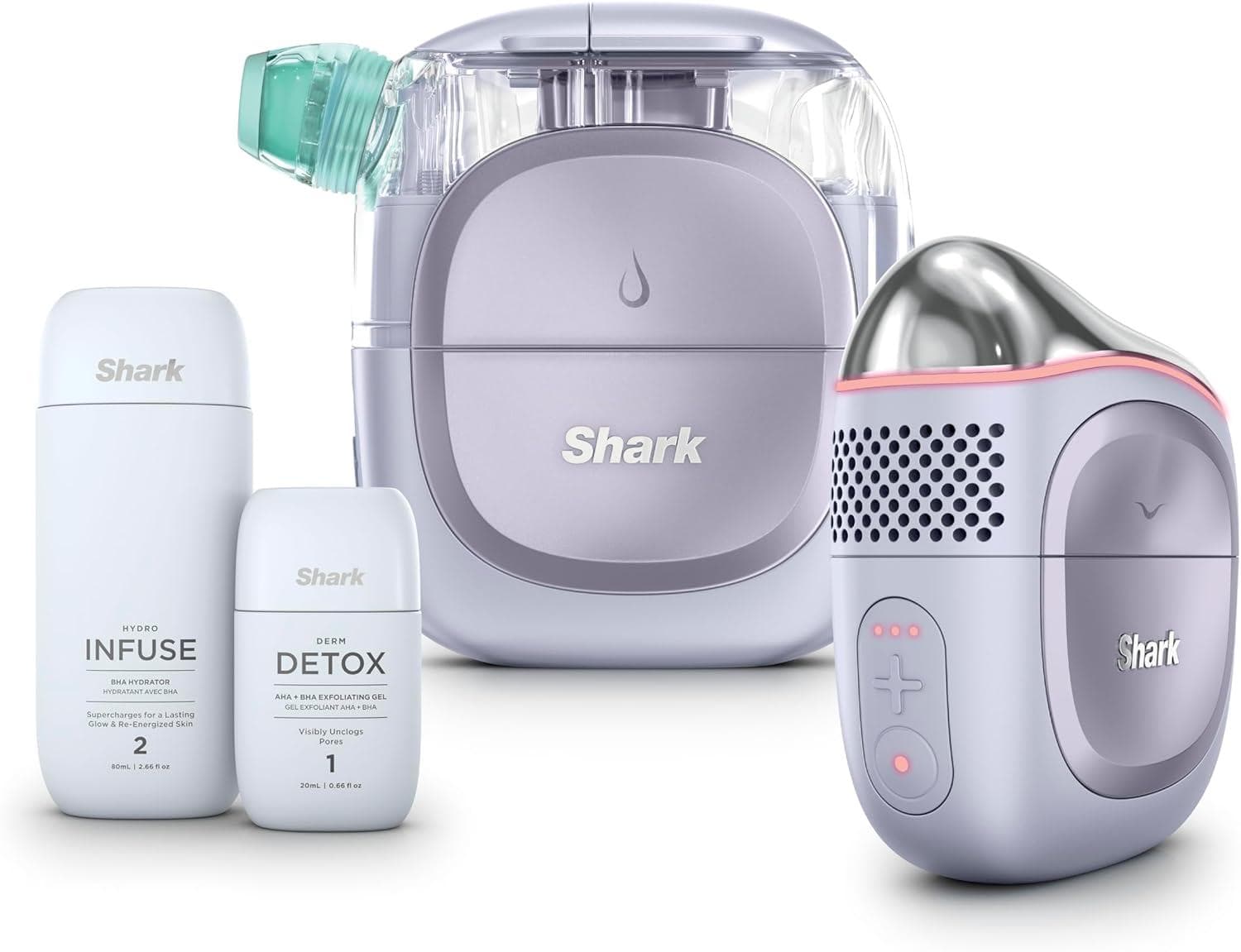 Shark FacialPro Glow Hydro-Powered Facial System - Spa-Like Results
