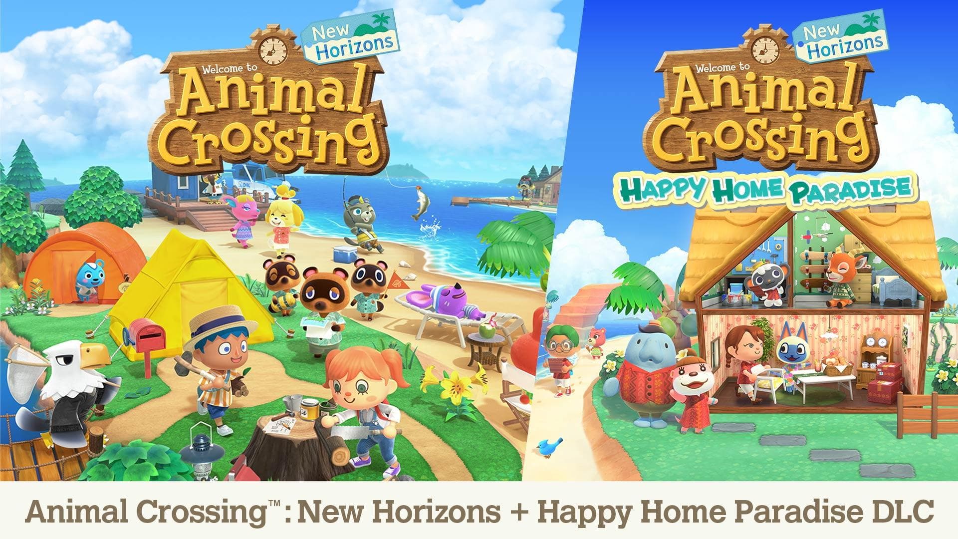 Animal Crossing: New Horizons + Happy Home Paradise DLC (Nintendo Switch)