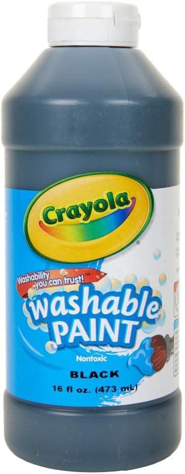 Crayola Washable Paint - 16 oz Black at 26% Off