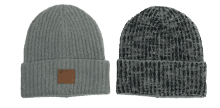 2-Pack No Boundaries Beanies - Warm and Stylish Winter Essentials