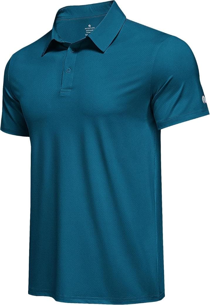 Moisture-Wicking Polo Shirt with UPF 50+ Protection