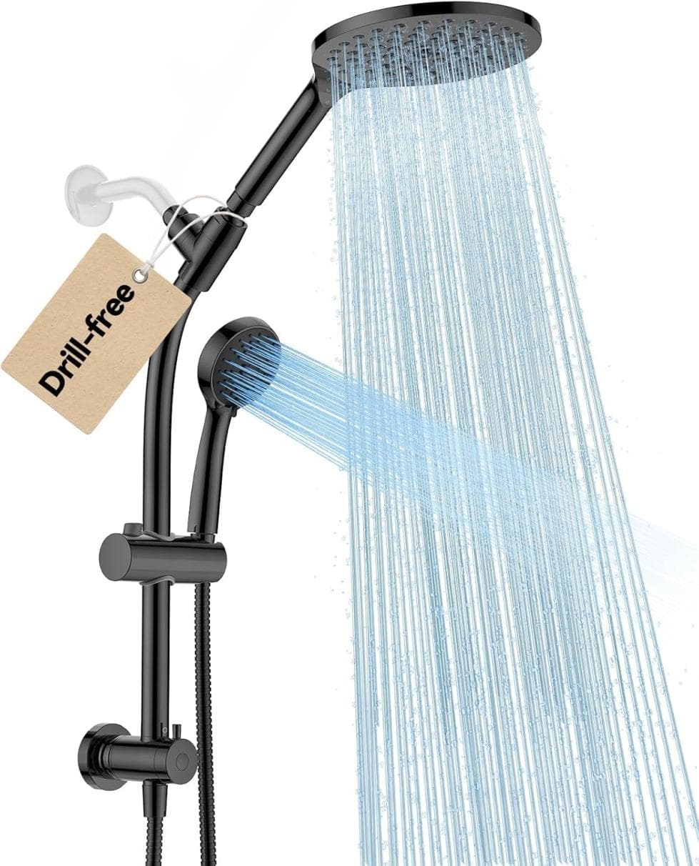 Dual Handheld Shower Head Combo - 50% Off