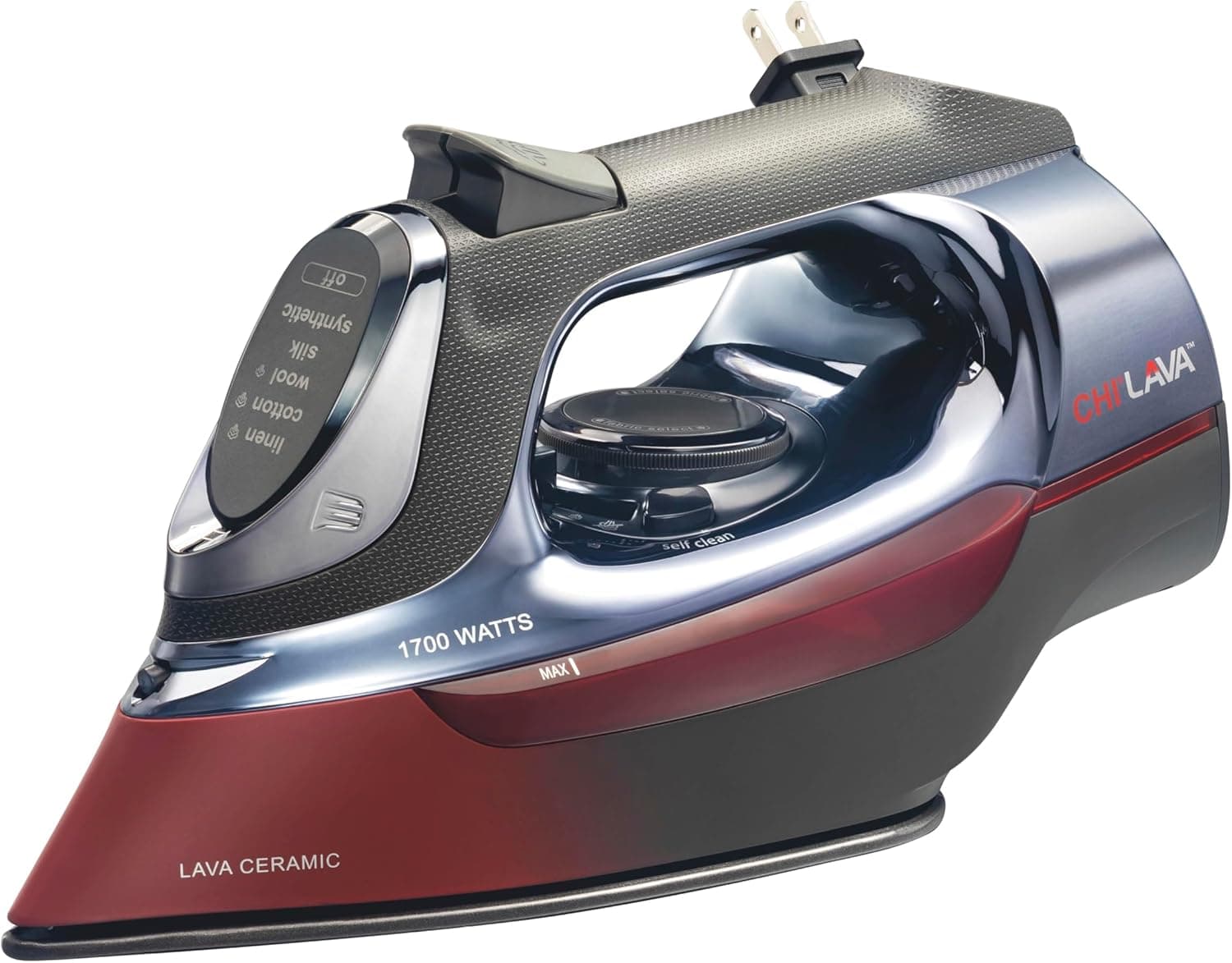Powerful CHI Steam Iron for Crisp Clothes