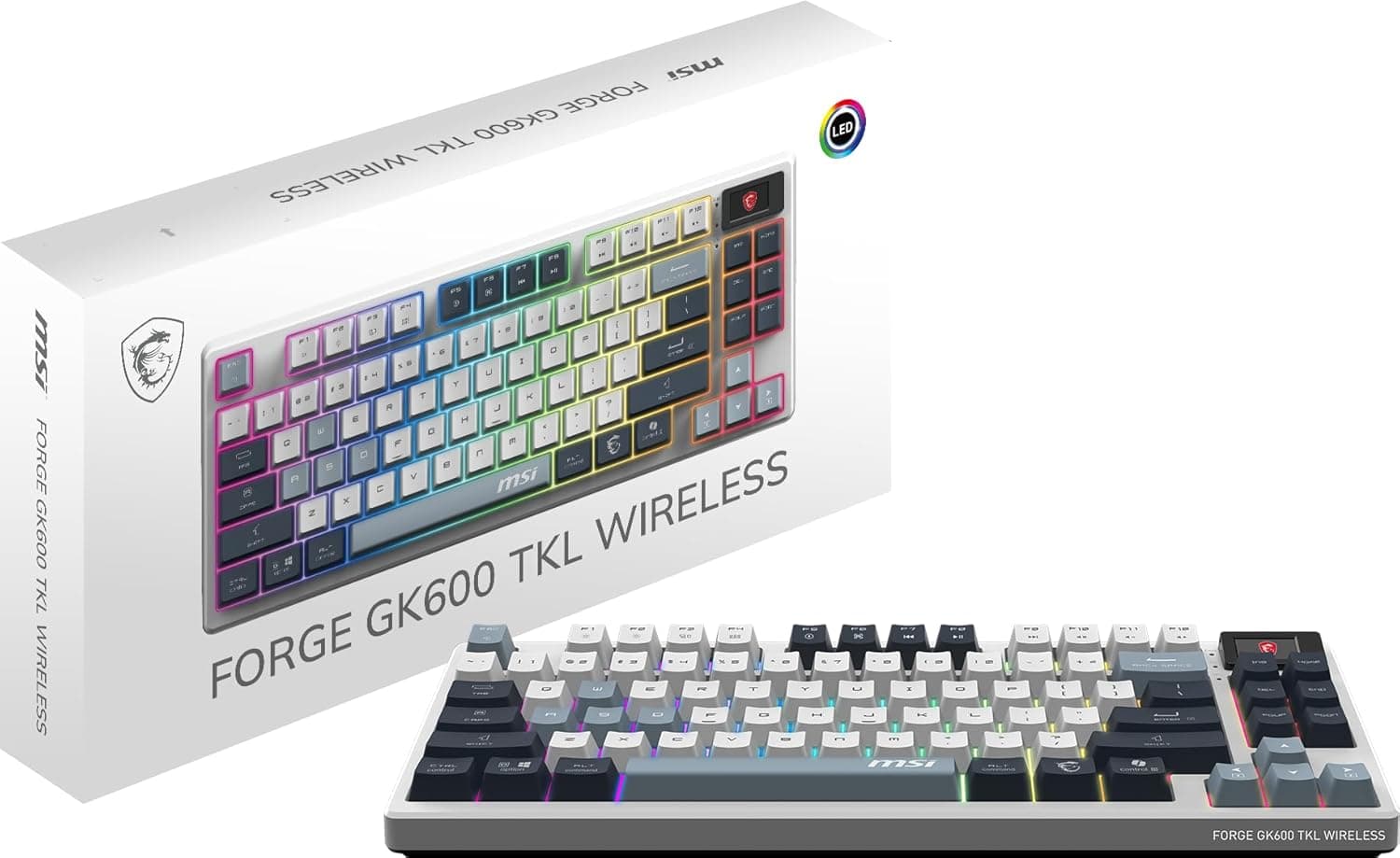 MSI Forge GK600 TKL Wireless Mechanical Keyboard