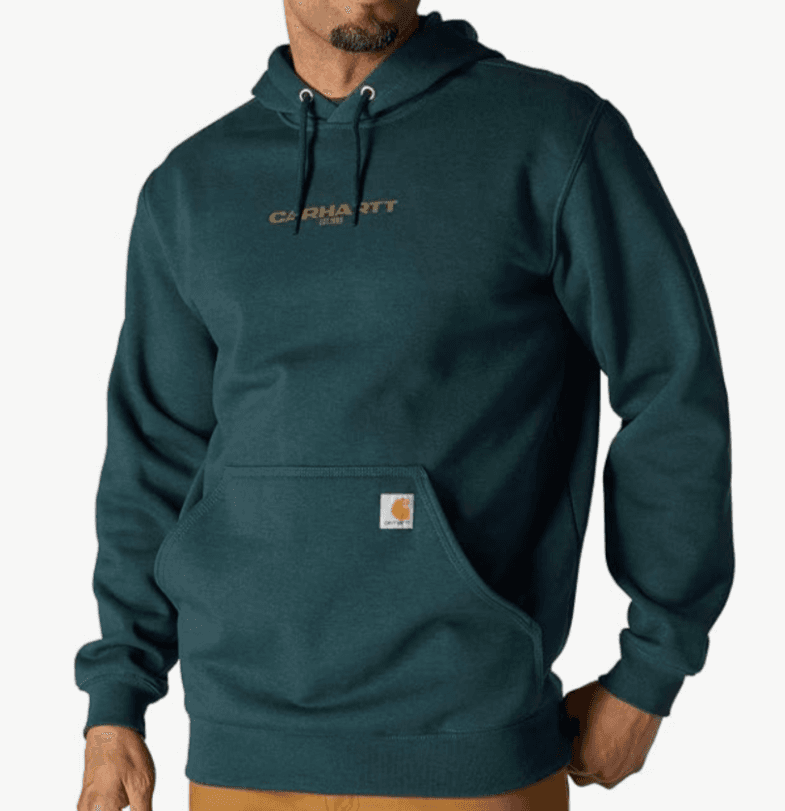 Rugged Carhartt Sweatshirt with Graphic Design