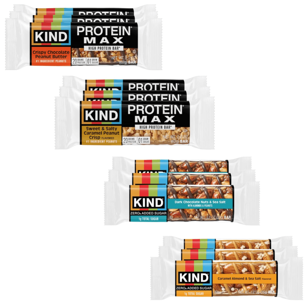 48 KIND Protein Bars with Zero Sugar for $30
