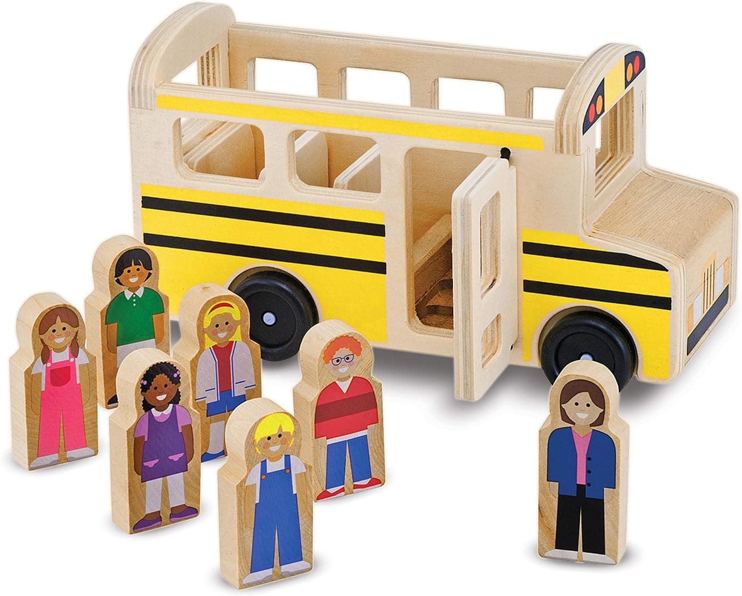 Save Big on Melissa & Doug's Wooden School Bus Playset