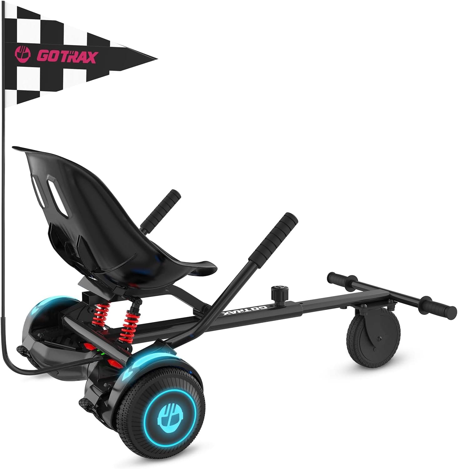 Gotrax Hoverboard Attachment with Rear Shock Absorption