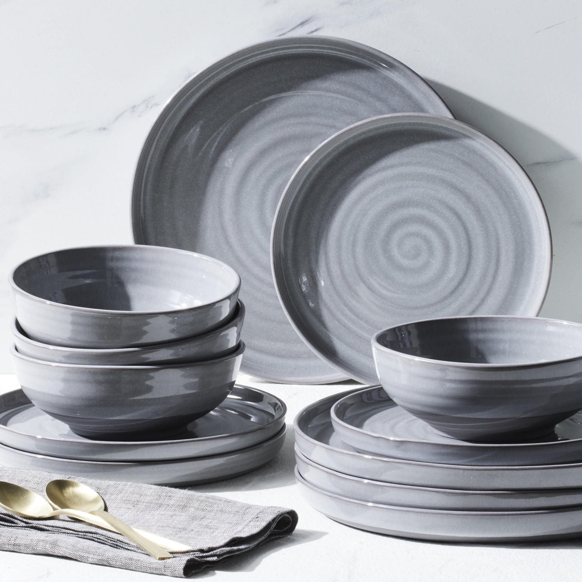 50% Off 12-Piece Better Homes & Gardens Stoneware Dinnerware Set