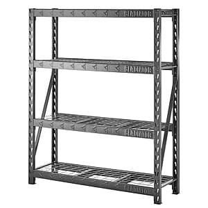 Costco Members: Sturdy Gladiator Garage Shelves at a Great Value